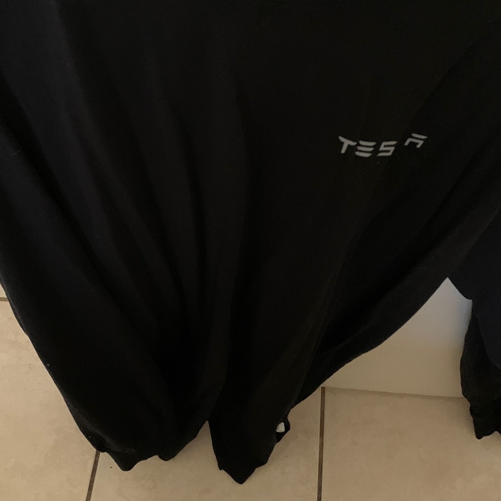 Black long sleeve Tesla T